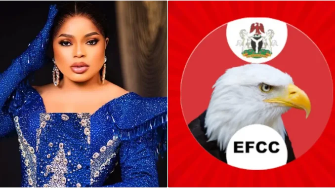 EFCC gets candid on reason for Bobrisky's arrest at airport