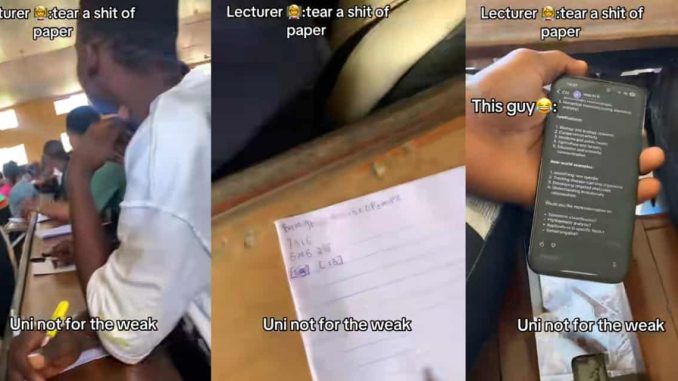 Student goes viral for using AI to cheat during test