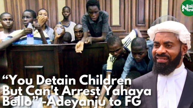 You Detain Children But Can’t Arrest Yahaya Bello – Deji Adeyanju Blasts FG