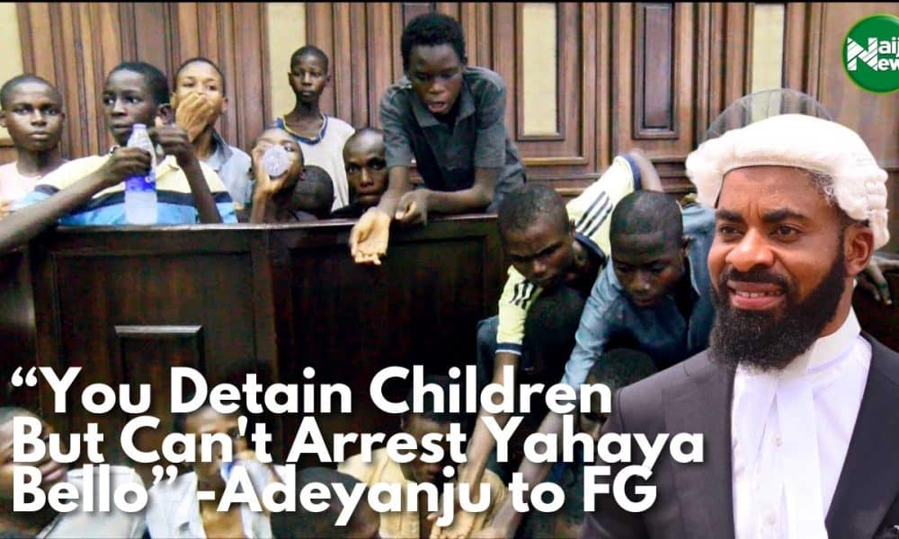 You Detain Children But Can’t Arrest Yahaya Bello – Deji Adeyanju Blasts FG