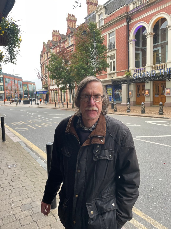 Nigel, 68, said he can understand why people are so frustrated