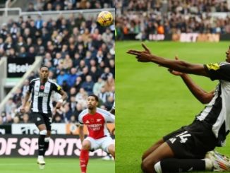 Arsenal’s title hopes stumble as Isak’s header secures 1-0 win for Newcastle