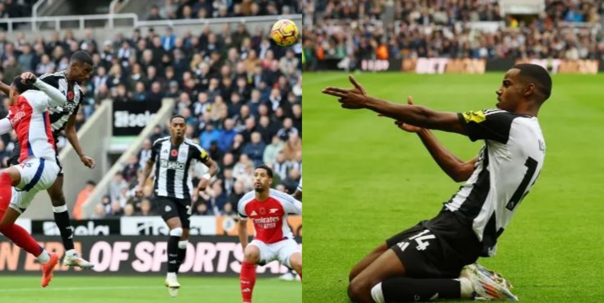 Arsenal’s title hopes stumble as Isak’s header secures 1-0 win for Newcastle