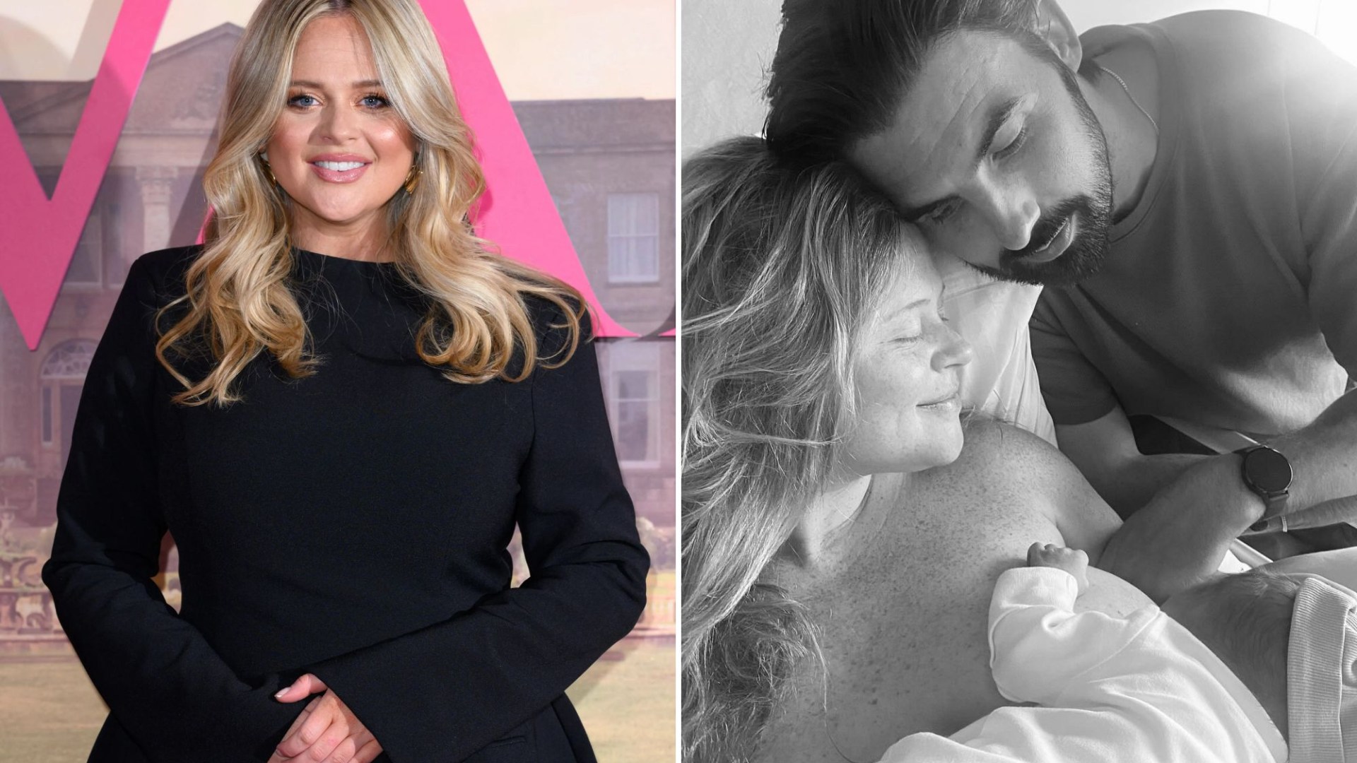 'I feel safe now' says Emily Atack as she opens up about the love of her life and motherhood