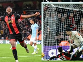 Bournemouth stun Manchester City with 2-1 win, denting City’s title hopes