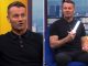 BBC Sport pundit Shay Given BREAKS TABLE on set celebrating Newcastle's match-winner as fans say 'love him'