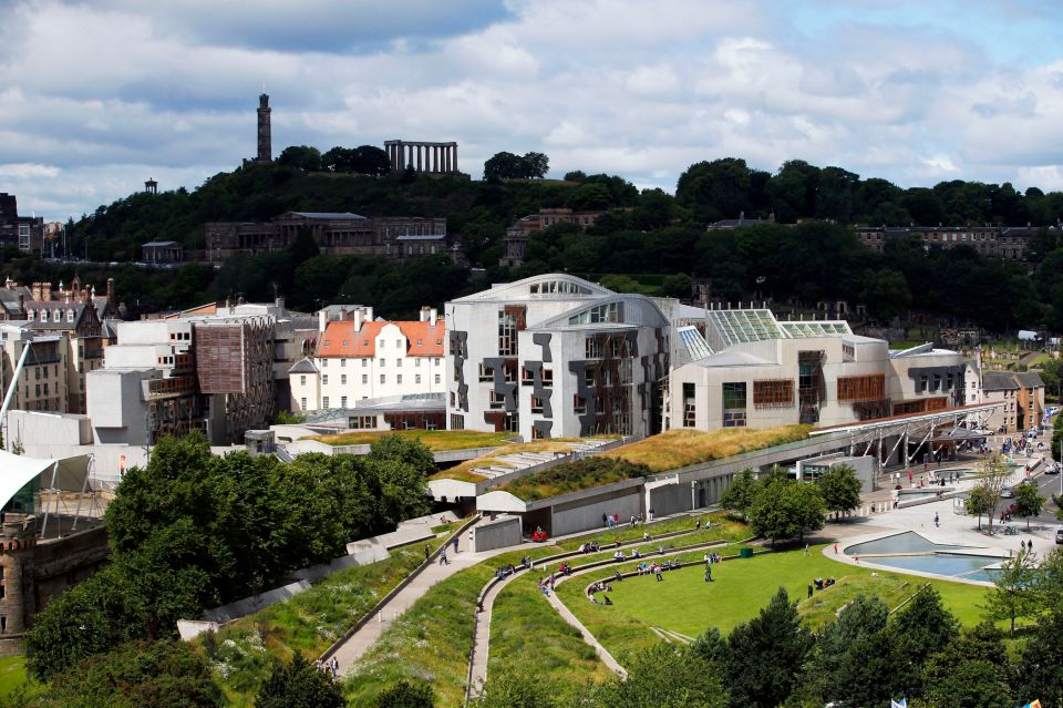 The Scottish Parliament in Edinburgh hosts 'people's panels' on different issues