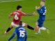 Fans stunned as Martinez escapes red card for 'brutal attack' on Cole Palmer after knee-high lunge in Man Utd vs Chelsea