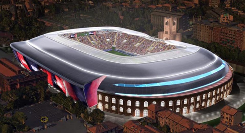 But fans are not taken with the futuristic look of the new ground