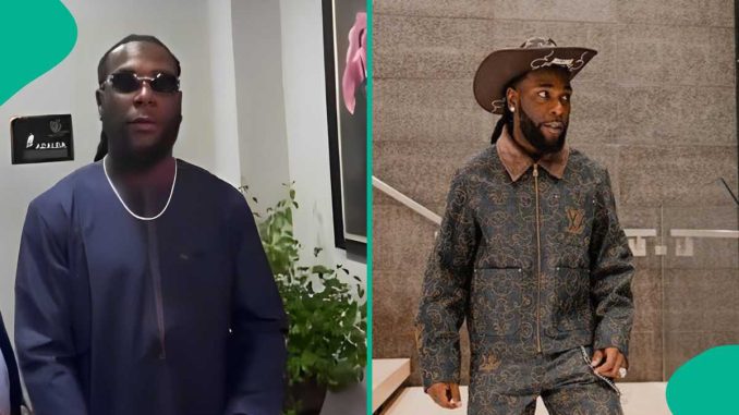 Burna Boy Slays In Traditional Outfits, Fans Give Him Different Descriptions: "This Is So Cool"