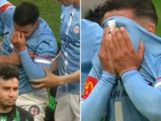 Emotional moment forgotten Celtic star leaves pitch in tears in heartbreaking scenes