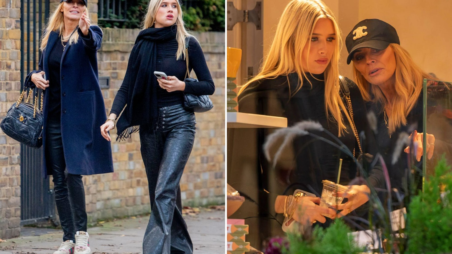 Strictly star Tess Daly's rarely seen daughter Phoebe Kay towers over her as they're spotted in London