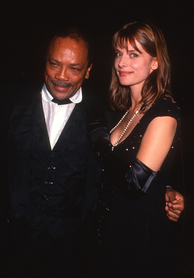 Quincy and former girlfriend Nastassja Kinski