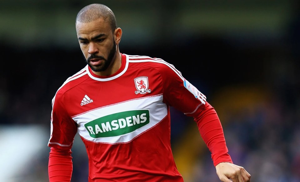 Former England star Kieron Dyer was a Boro teammate