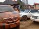 Groom's convoy cars splattered with mud stains en route to bride's house sp@rks reactions at wedding (WATCH)