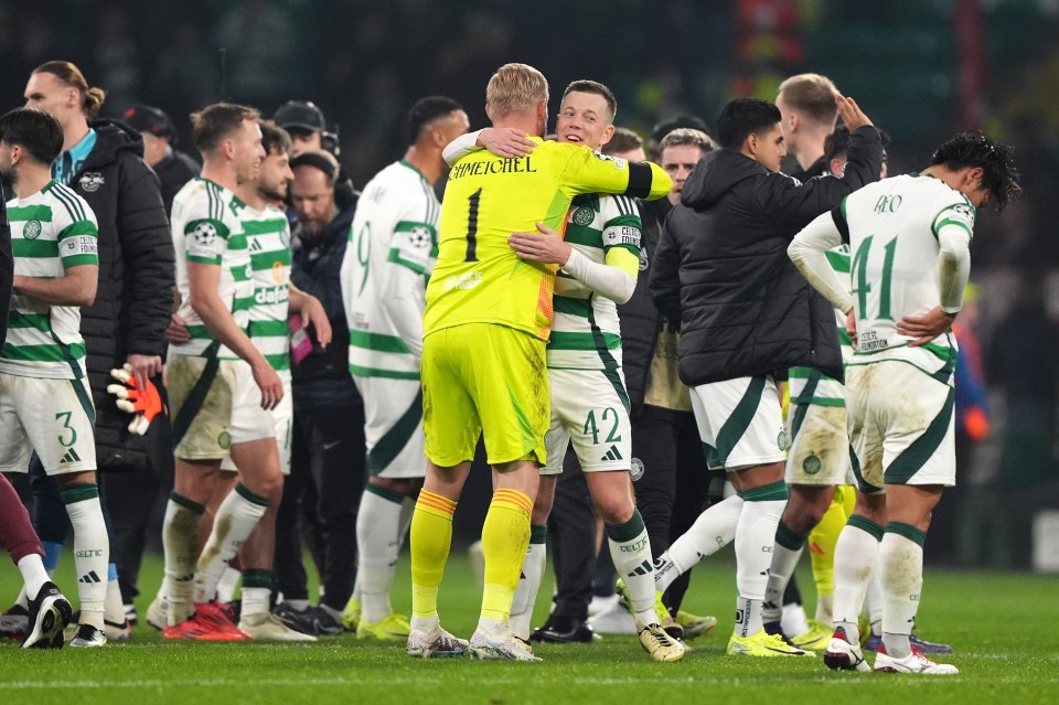 It was a memorable night for Celtic