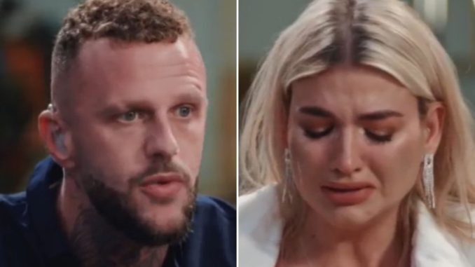 Watch the moment MAFS’ Sacha and Ross ‘reach crisis point’ and break down in tears during final commitment ceremony