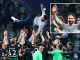 Watch Ruben Amorim say farewell with guard of honour as Sporting Lisbon boss narrowly avoids nasty bumps accident