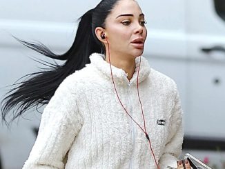 I’m A Celeb star Tulisa enjoys 2 hour pampering session at nail salon as she’s spotted out days before entering jungle