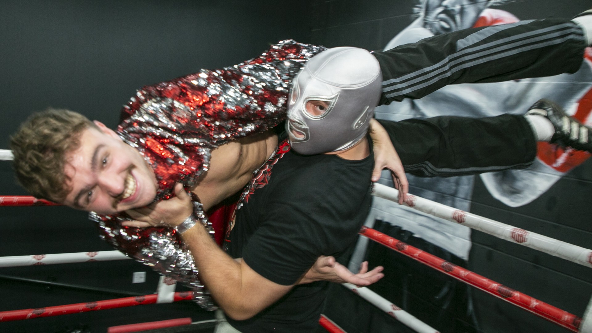 I tried fighting Mexico's legendary Lucha Libre wrestler, El Santo - it was like being in a washing machine