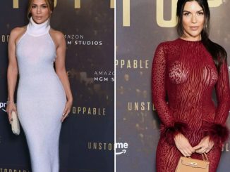 Jennifer Lopez and Love Island's Ekin Su look stunning in see through dresses at London premiere