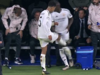 Jude Bellingham kicks bottle in fury after he is subbed in AC Milan defeat as Thierry Henry gives theory behind strop