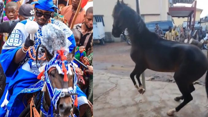 Nigerian Man Gr!eves L0ss of Viral Dancing Horse That Captivated 2024 Ojude Oba Festival (IMAGES)