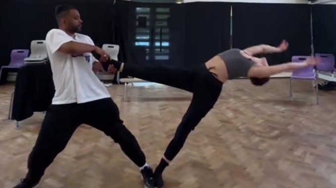 Strictly's JB Gill shares steamy video with new partner Lauren as pair try out new TikTok trend