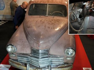 Iconic car with amazing WW2 history left abandoned & rotting for 70 YEARS is given new lease of life