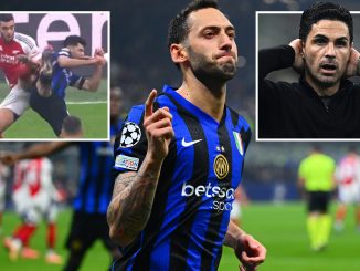 Inter 1 Arsenal 0: Gunners slide down Champions League table as controversial penalty inflicts more misery on Arteta