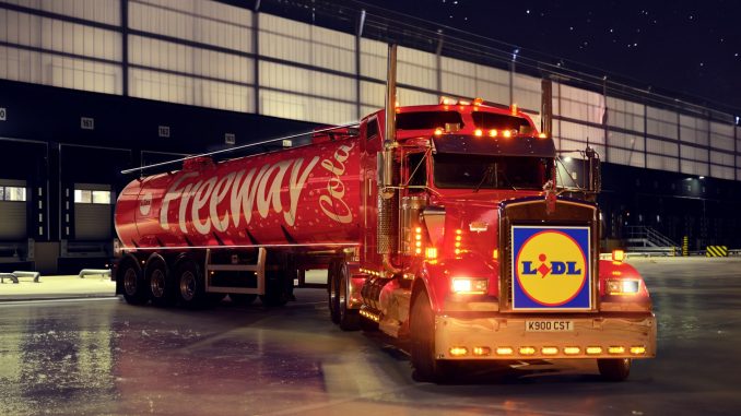 Lidl take cheeky swipe at Coca-Cola with Christmas truck tour - and it starts in Scotland