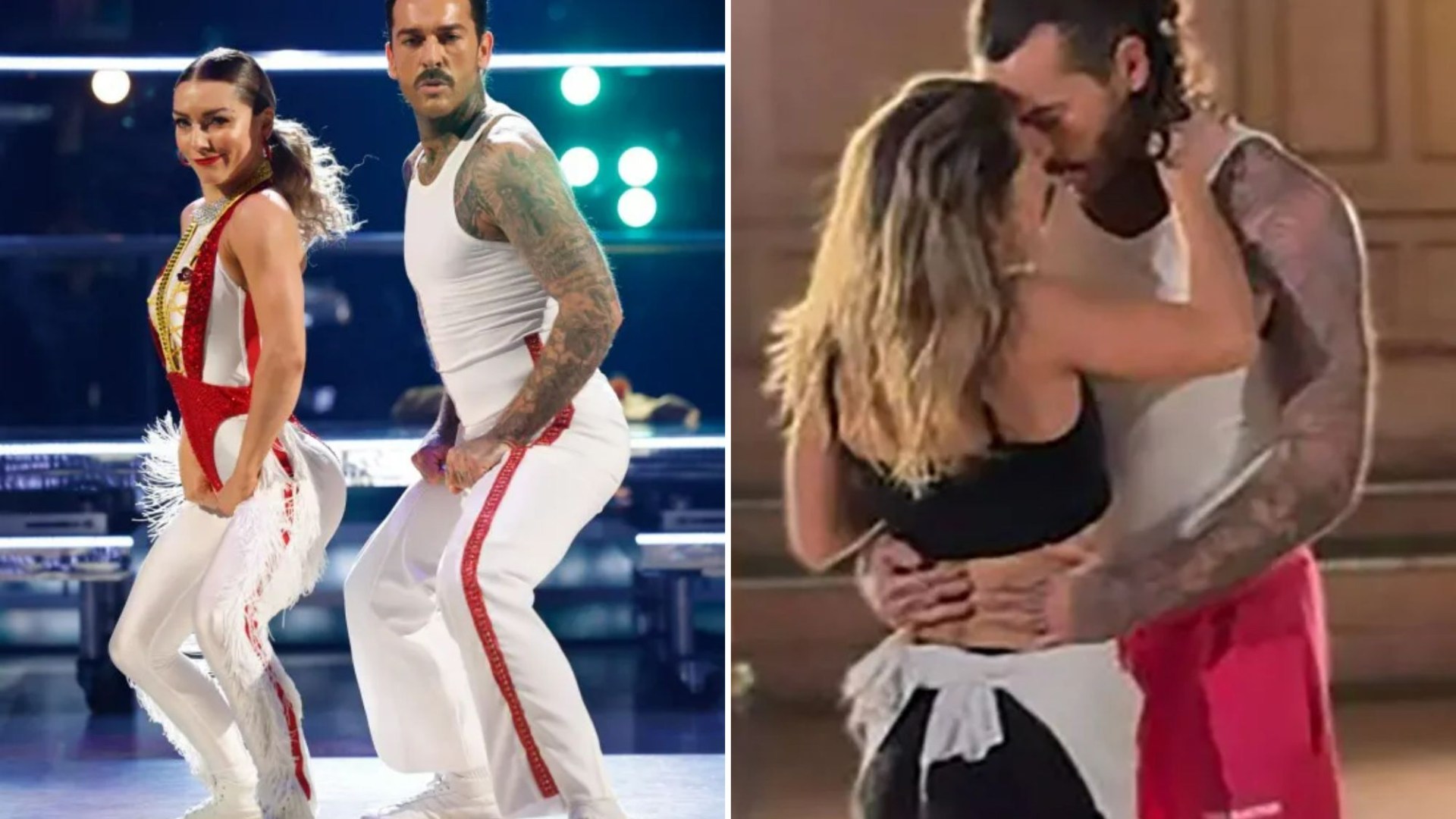 Pete Wicks cosies up to Strictly partner Jowita in VERY close rehearsals - amid romance with Maura Higgins