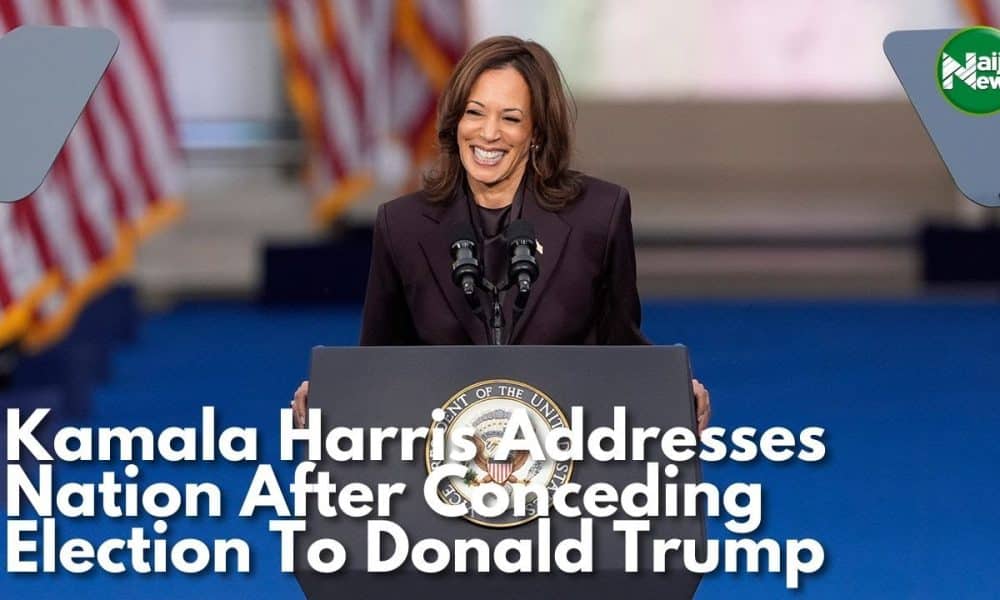 FULL SPEECH: Kamala Harris Addresses Nation After Conceding Election To Trump