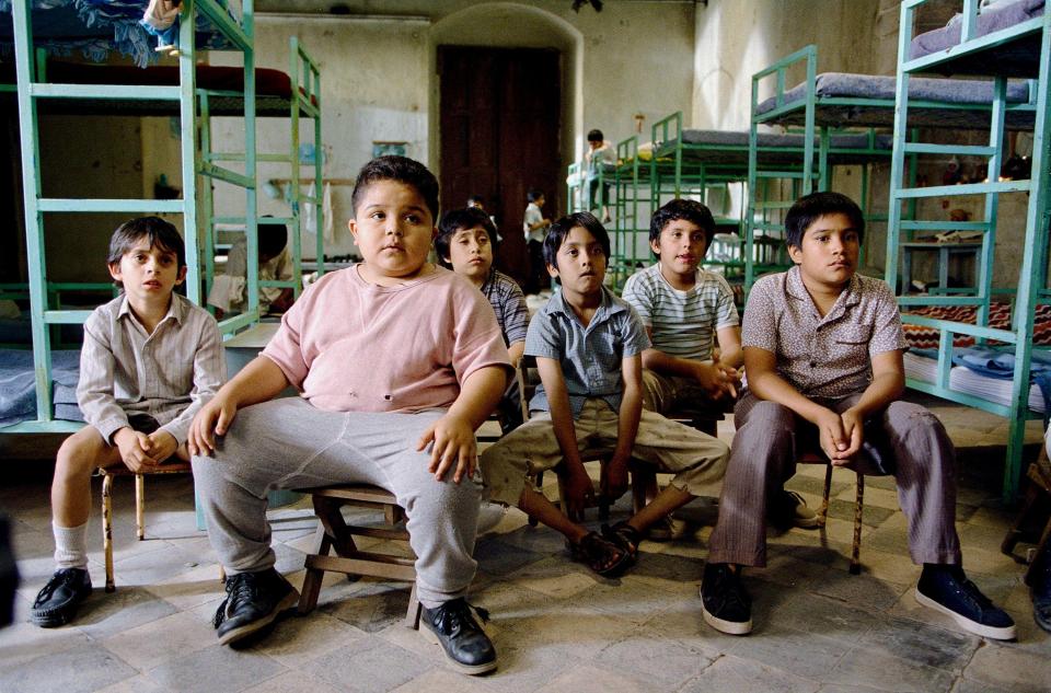 Moises appeared as one of the orphans in Nacho Libre