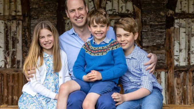 It's only a matter of time before George, Charlotte and Louis sleep rough like dad Prince William