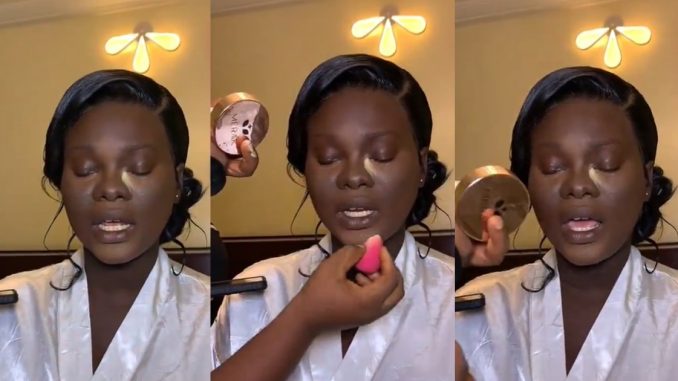 Makeup Artist Shares B!zarre Moment Bride Speaks In Tongues During Wedding Makeup Session( WATCH)