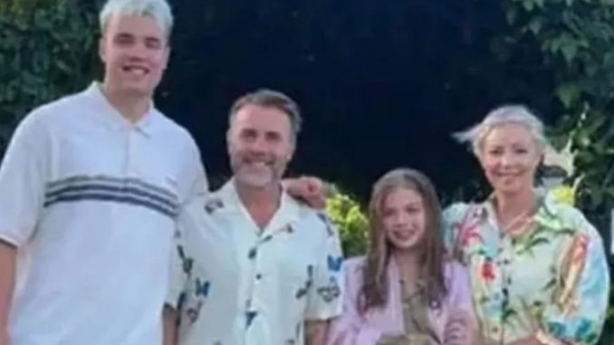 How Gary Barlow's tall son Daniel became a very big internet sensation after family photo went viral