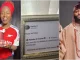 Arsenal fan frames 'tweet' as Davido makes her birthday wish come true