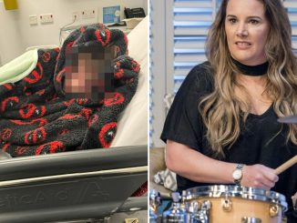 X Factor winner sparks concern as she shares pictures of son covered in bruises in hospital after ambulance dash