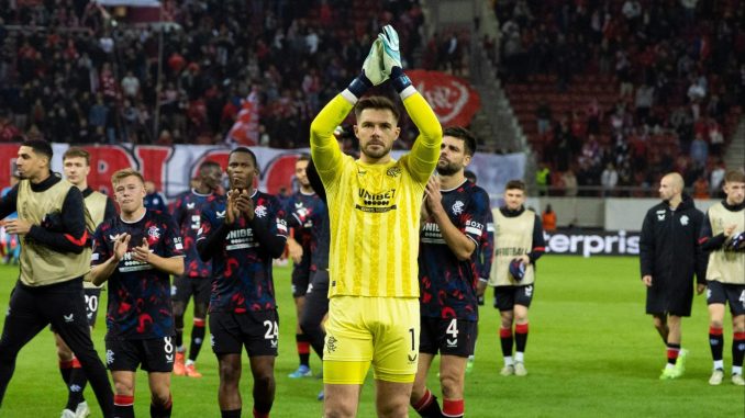 'Tav's still the captain,' insists Jack Butland but he admits leading Rangers against Olympiacos was massive HONOUR