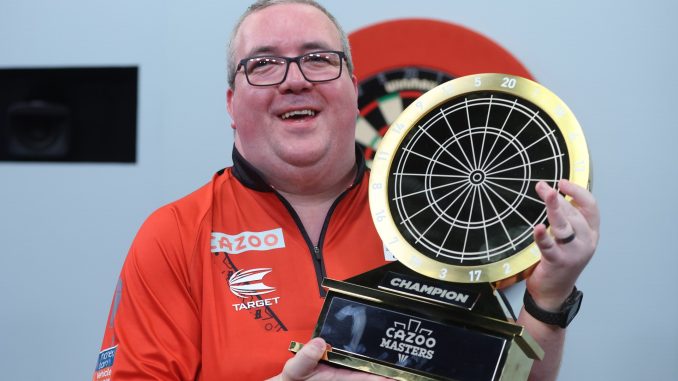 Stephen Bunting announces birth of baby boy as darts fans spot it's nearly nine months to the day since first title win