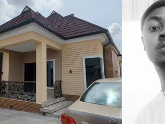 Many in disbelief as man reveals his newly built N12.5M house (IMAGE)