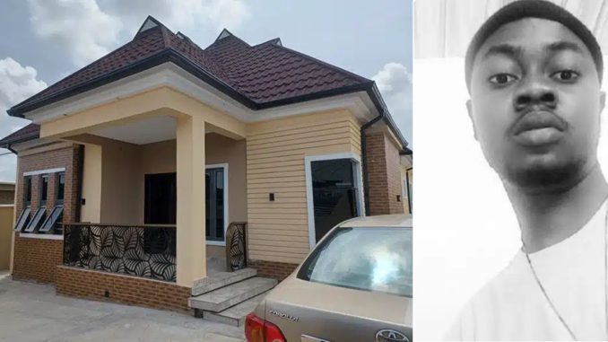 Many in disbelief as man reveals his newly built N12.5M house (IMAGE)