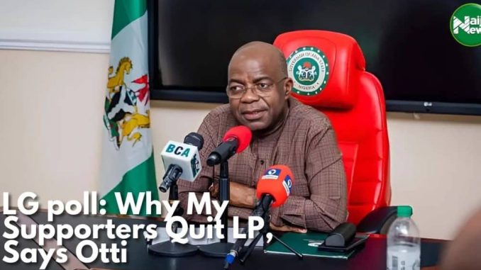 LG Poll: Why My Supporters Quit LP – Alex Otti