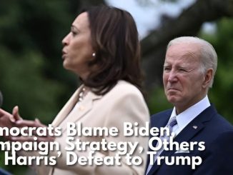 Democrats Blame Biden, Campaign Strategy, Others For Harris’ Defeat To Trump