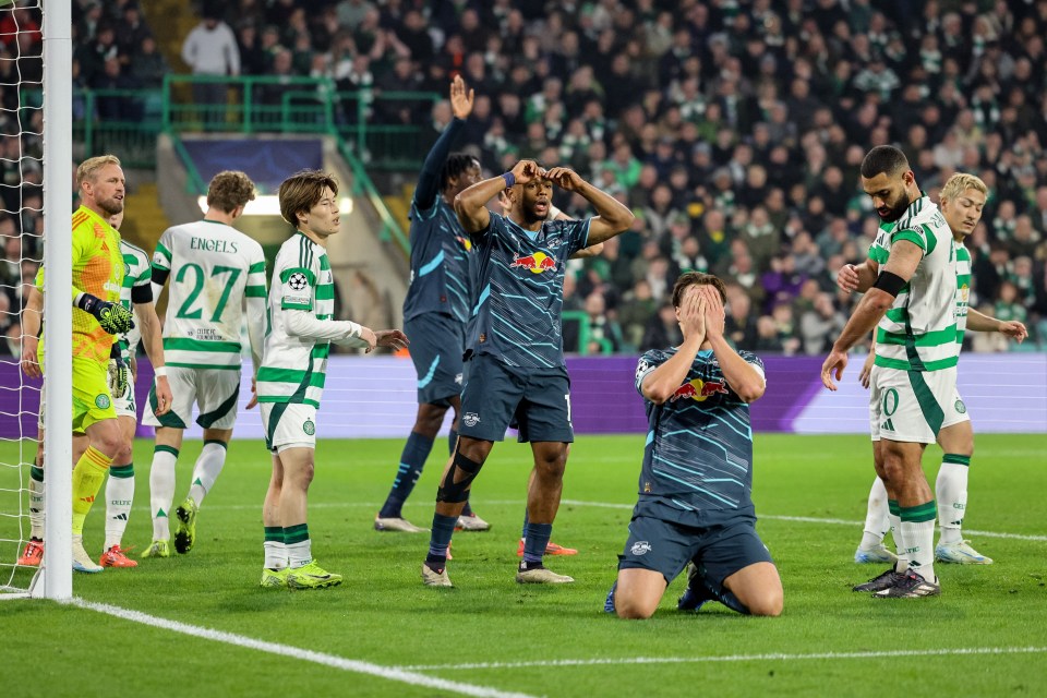 The Hoops blew RB Leipzig away to earn three massive points in their hunt for the knock-out rounds