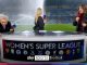 Awkward moment Sky Sports pundits drenched and forced to run for cover after sprinkler gaffe on live TV