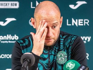 David Gray apologises to Hibs fans after latest defeat as under-fire boss reacts to sack talk