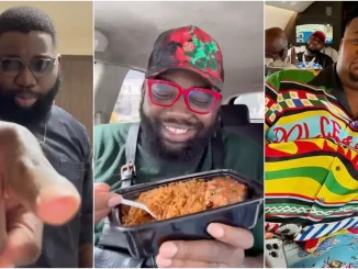 Opeyemi Famakin pokes Cubana Chief Priest, gives his 'jollof' horrible review