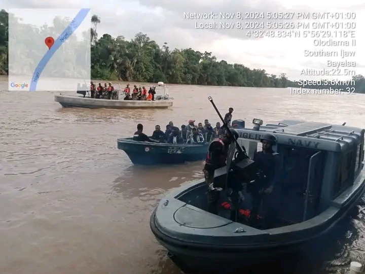 Navy impounds 3 wooden boats laden with stolen crude oil, arrest suspeects